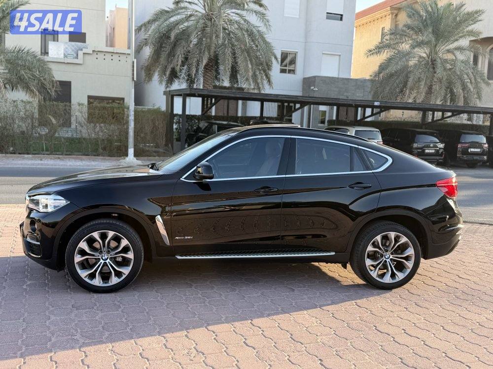 بي ام X6 موديل 2017 عداد 84 الف صبغ الوكاله0