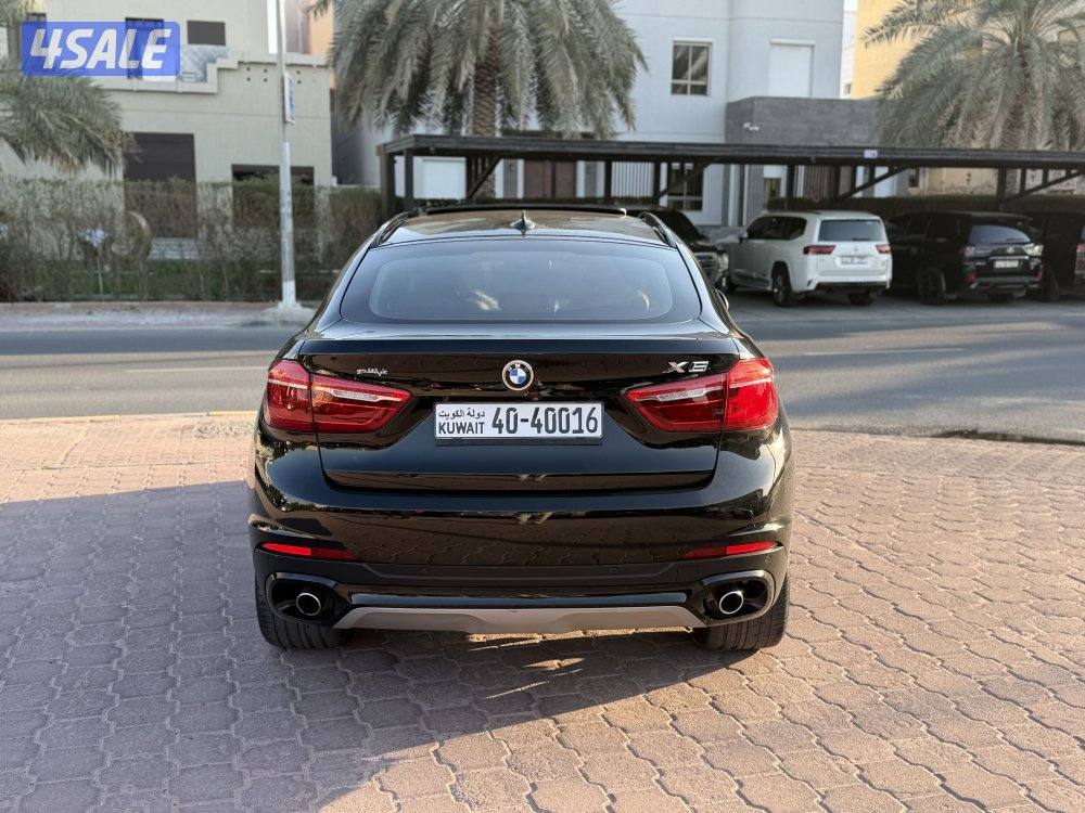 بي ام X6 موديل 2017 عداد 84 الف صبغ الوكاله5