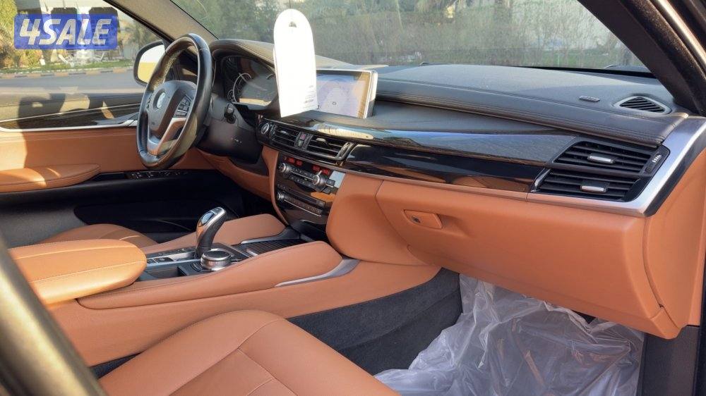 بي ام X6 موديل 2017 عداد 84 الف صبغ الوكاله11