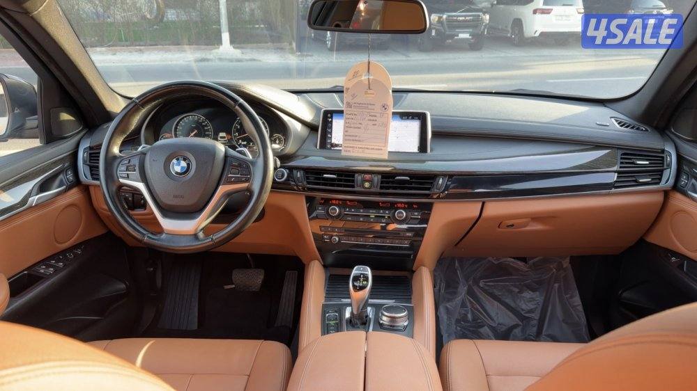 بي ام X6 موديل 2017 عداد 84 الف صبغ الوكاله12