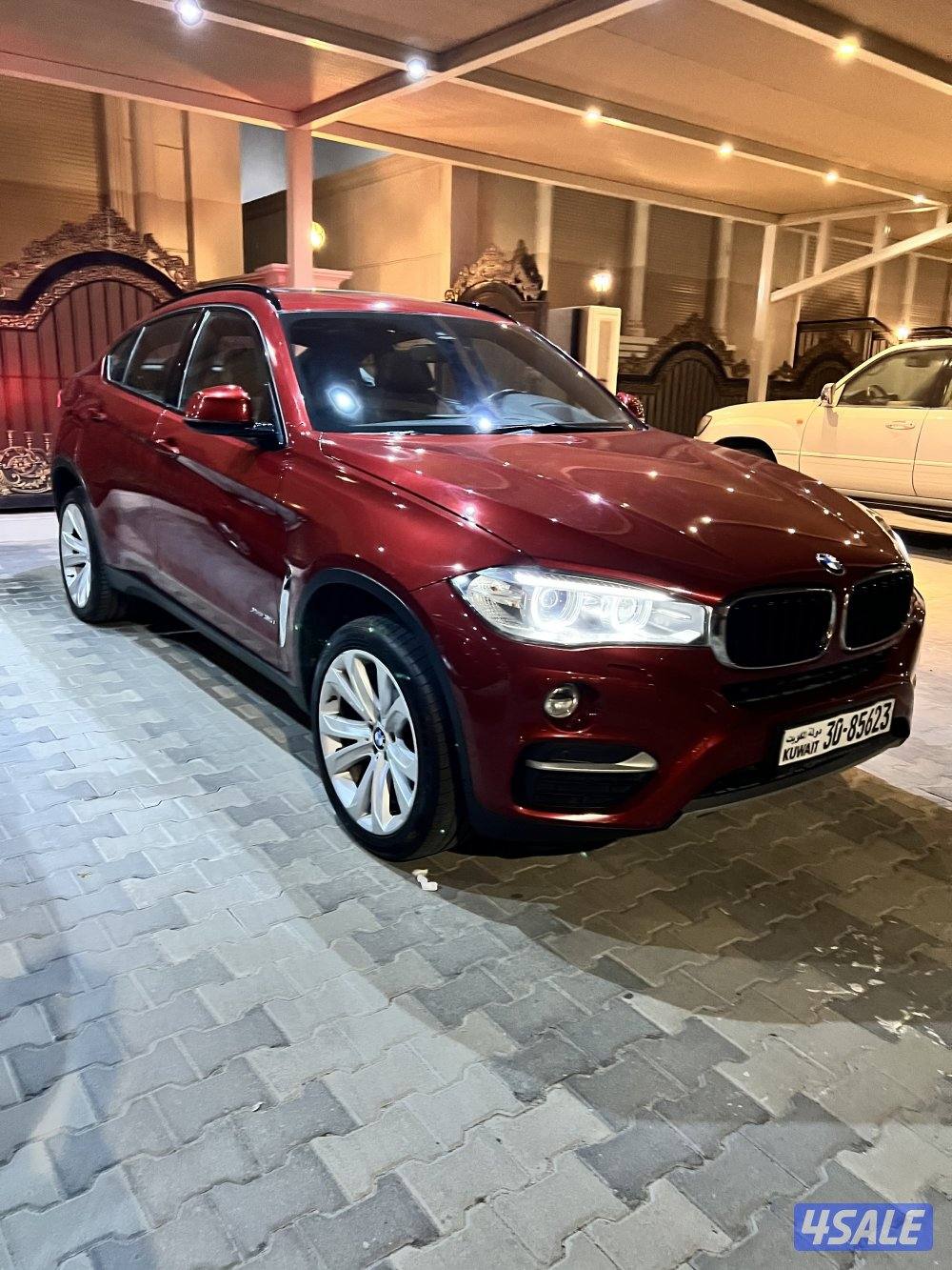 بي ام دبليو الفئة X6 وارد الغانم مواصفات M  موديل 20155