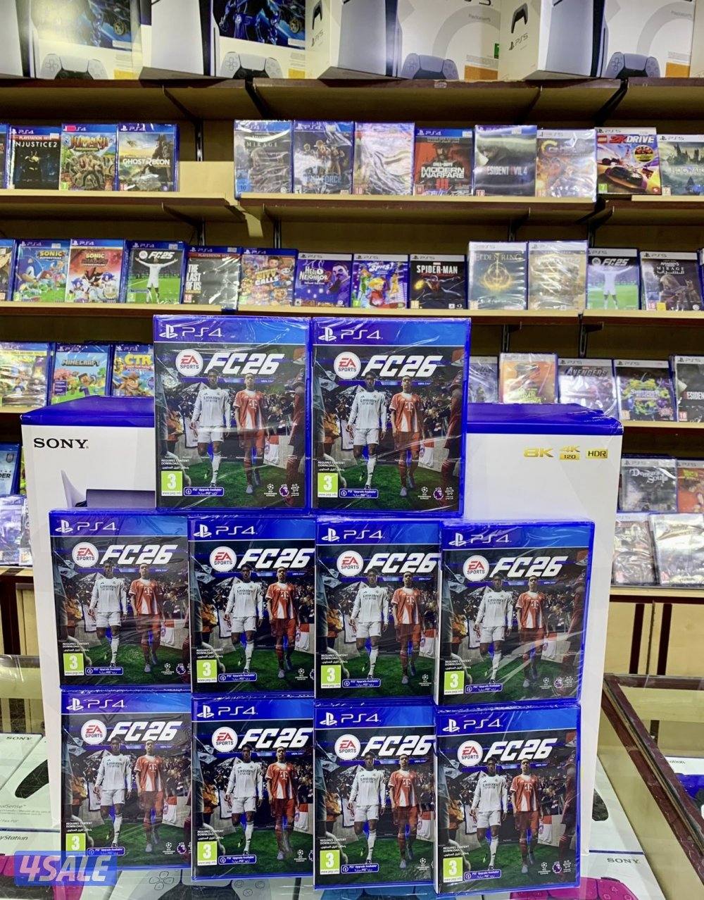 متوفر جميع مستلزمات بلاستيشن بافضل الاسعار0