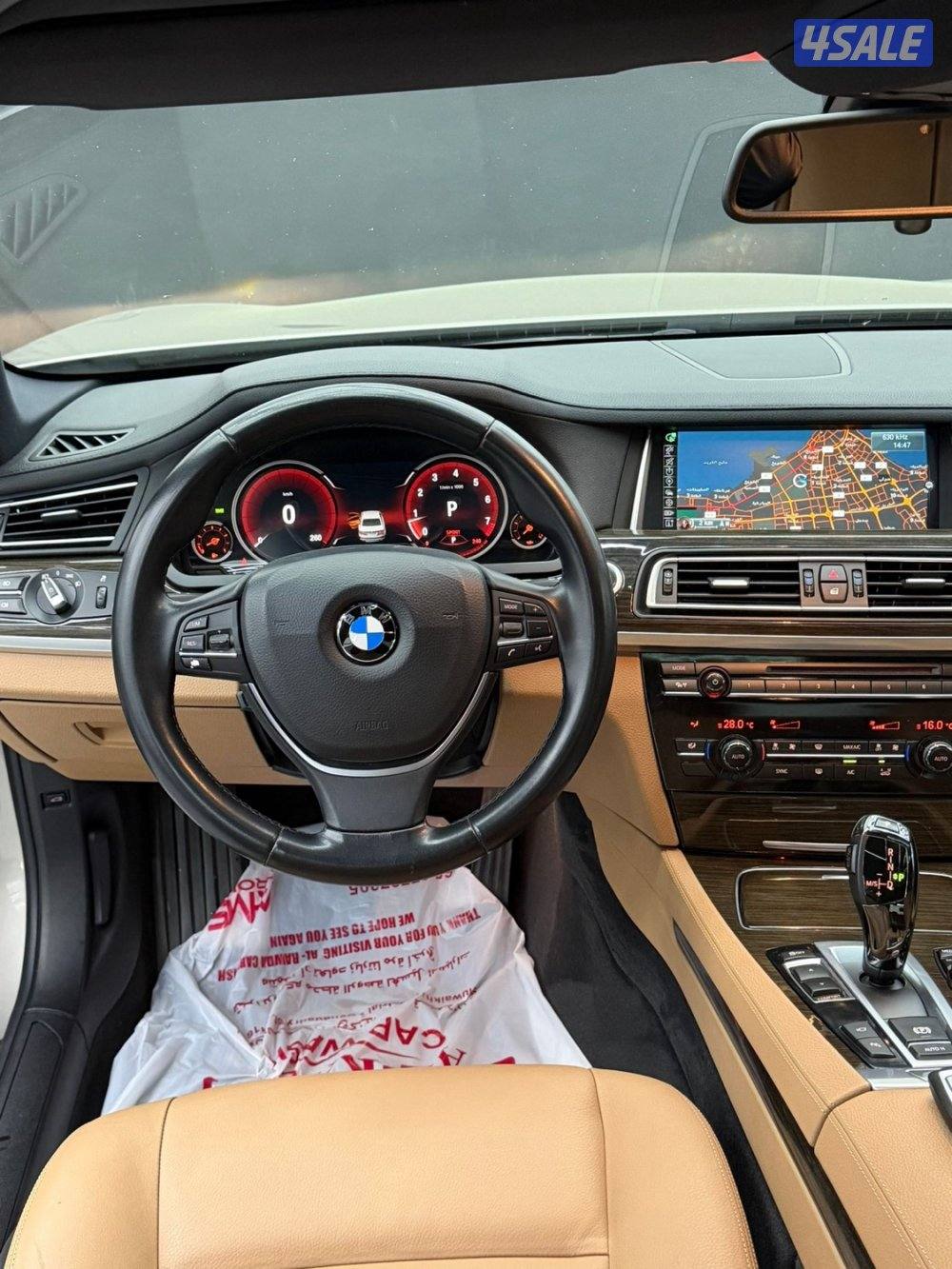 للبيعBMW730موديل20157