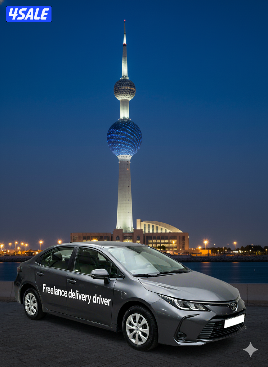 مندوب توصيل حر مستقل لجميع مناطق الكويت1