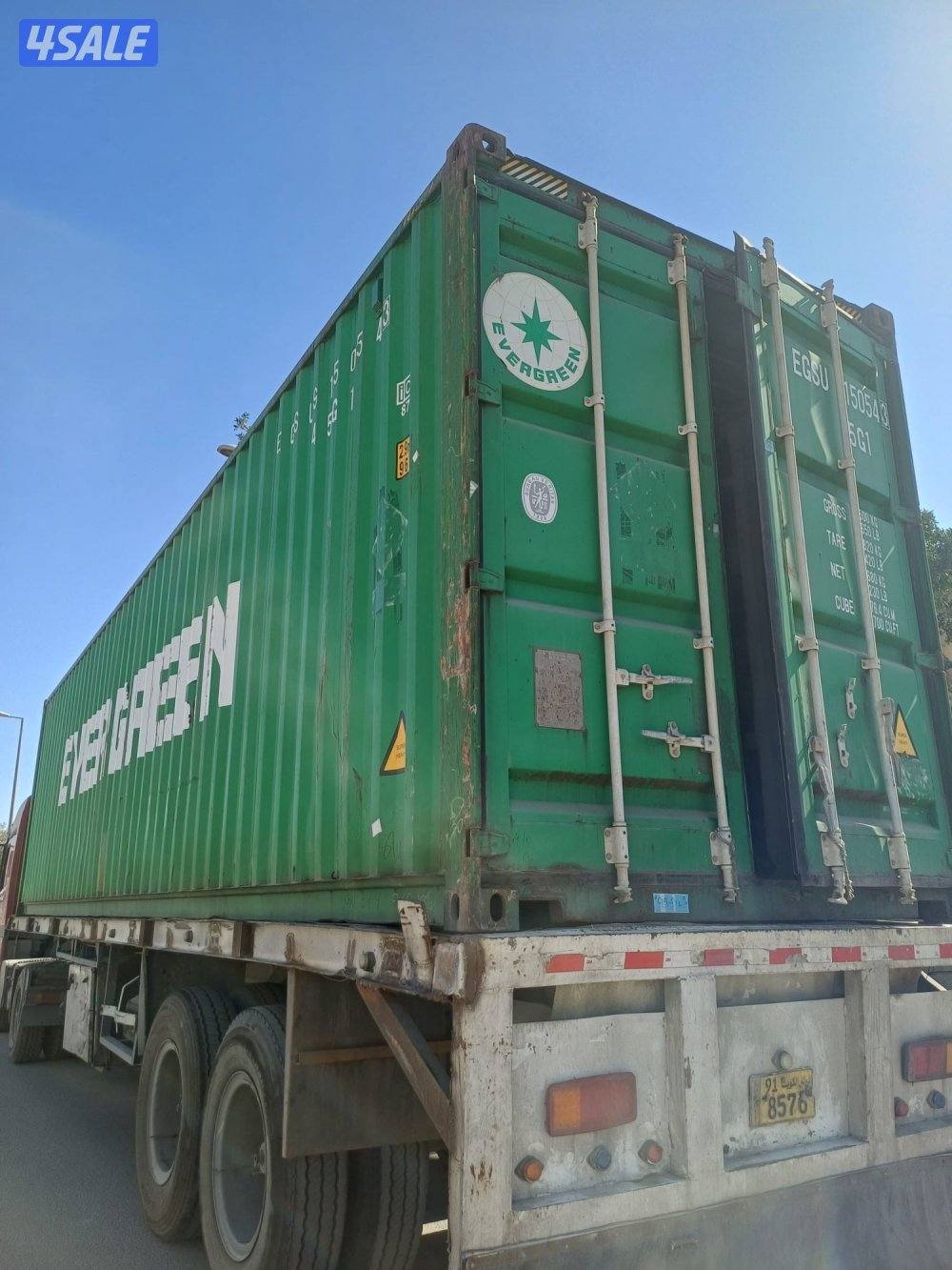 يوجد جميع أنواع الحاويات حاوية كونتينر كونتر Container 20 قدم 40 قدم9