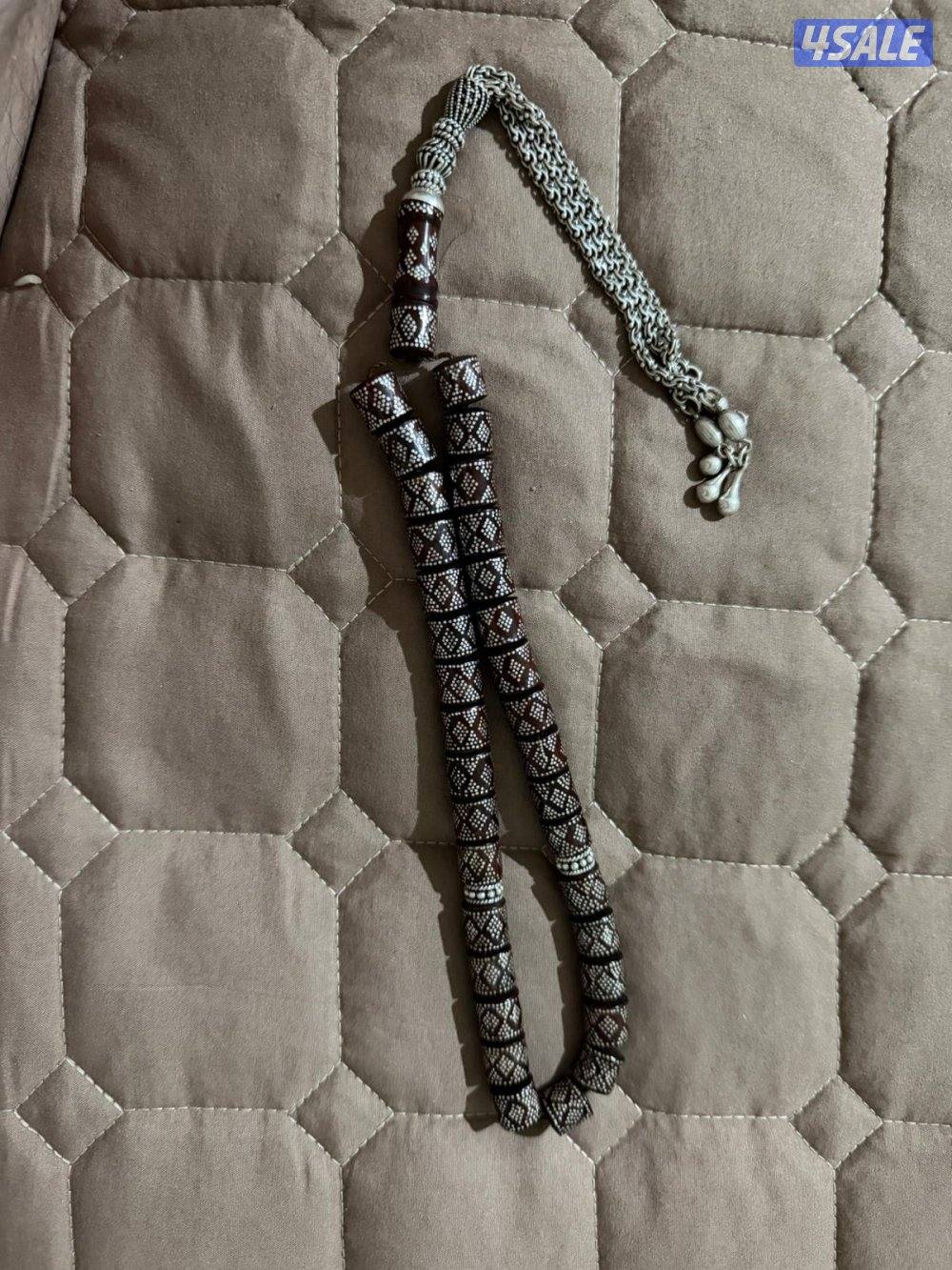 مسباح كوك ومطعمه بالفض وكركوش فضه0