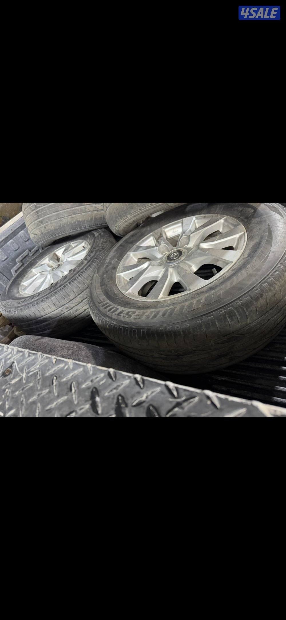 للبيع 5 رنقات لاندكروز راكبينعلي 20190