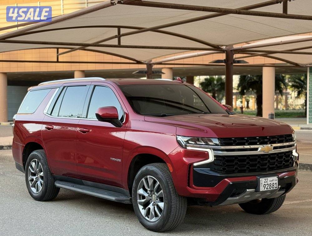 تاهو 2021 دبل قير شرط الفحص بل كامل ماشي 190 الف0