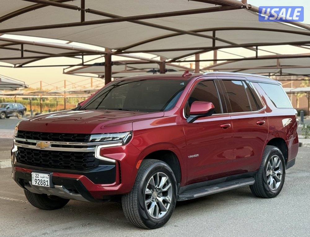 تاهو 2021 دبل قير شرط الفحص بل كامل ماشي 190 الف2