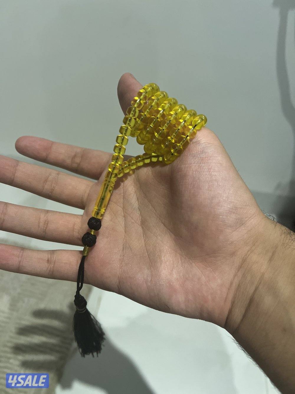 مستكة الماني شفاف ناعم 99 خرزة صندوقي ناعم0