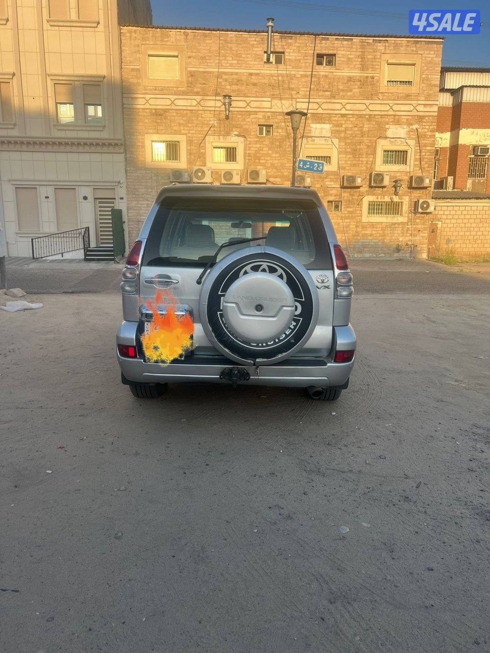 برادو نظيف اموره فوق الطيبه تبديل القطع كلها وكاله البدي مصبوغ كامل3