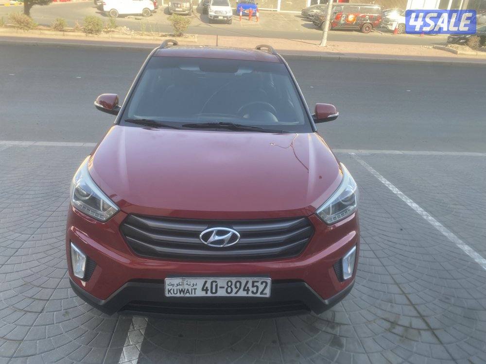 للبيع جيب هيونداي-كريتا موديل 2017 ماشي 191 ألف4