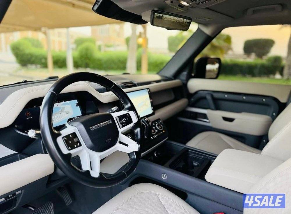 للبيع : ديفندر 110 موديل : 2022 عداد : 125 الف7