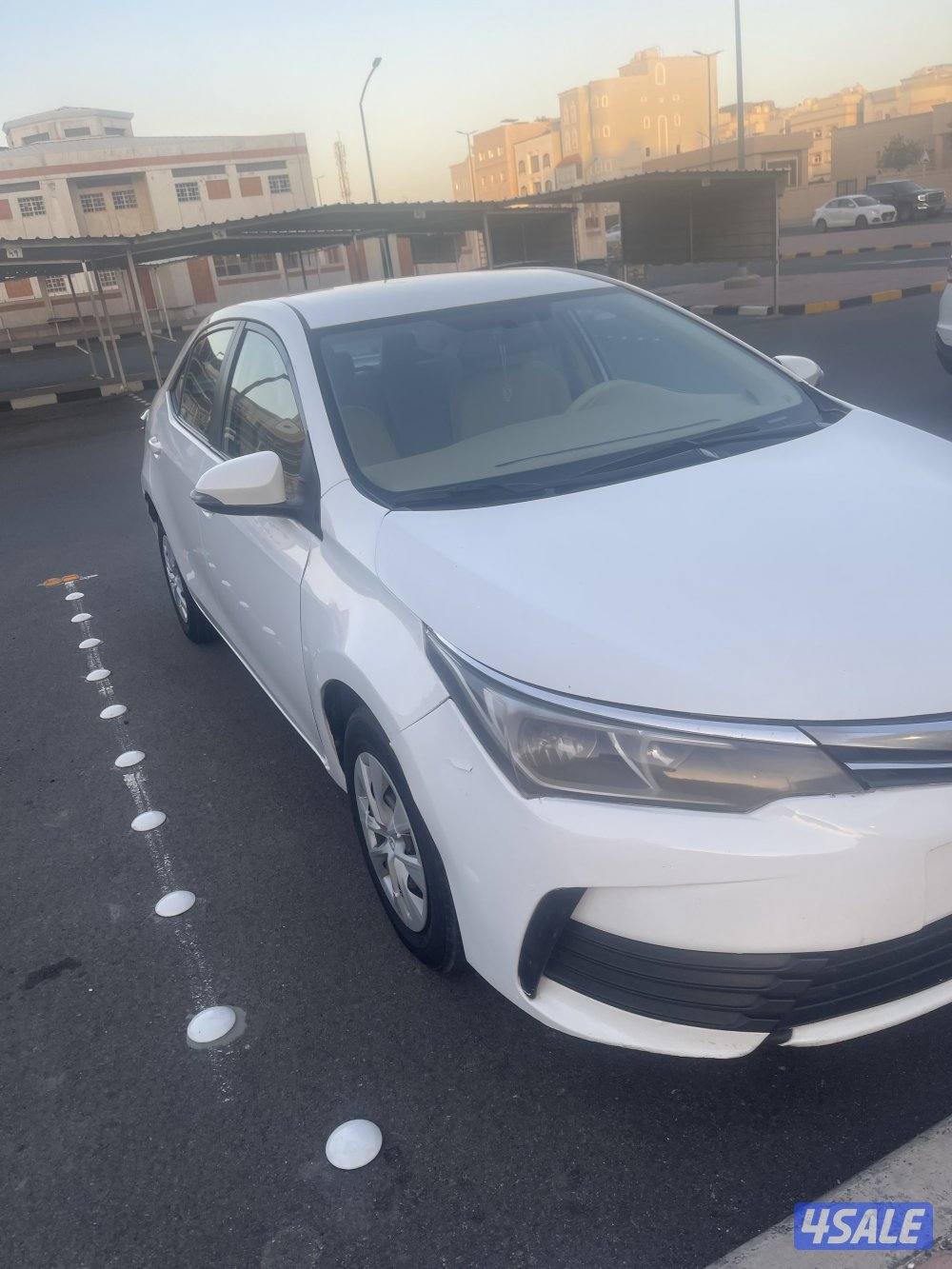 كورلا 2018 ابيض 1600 CC شرط الفحص 1550 نهائي5