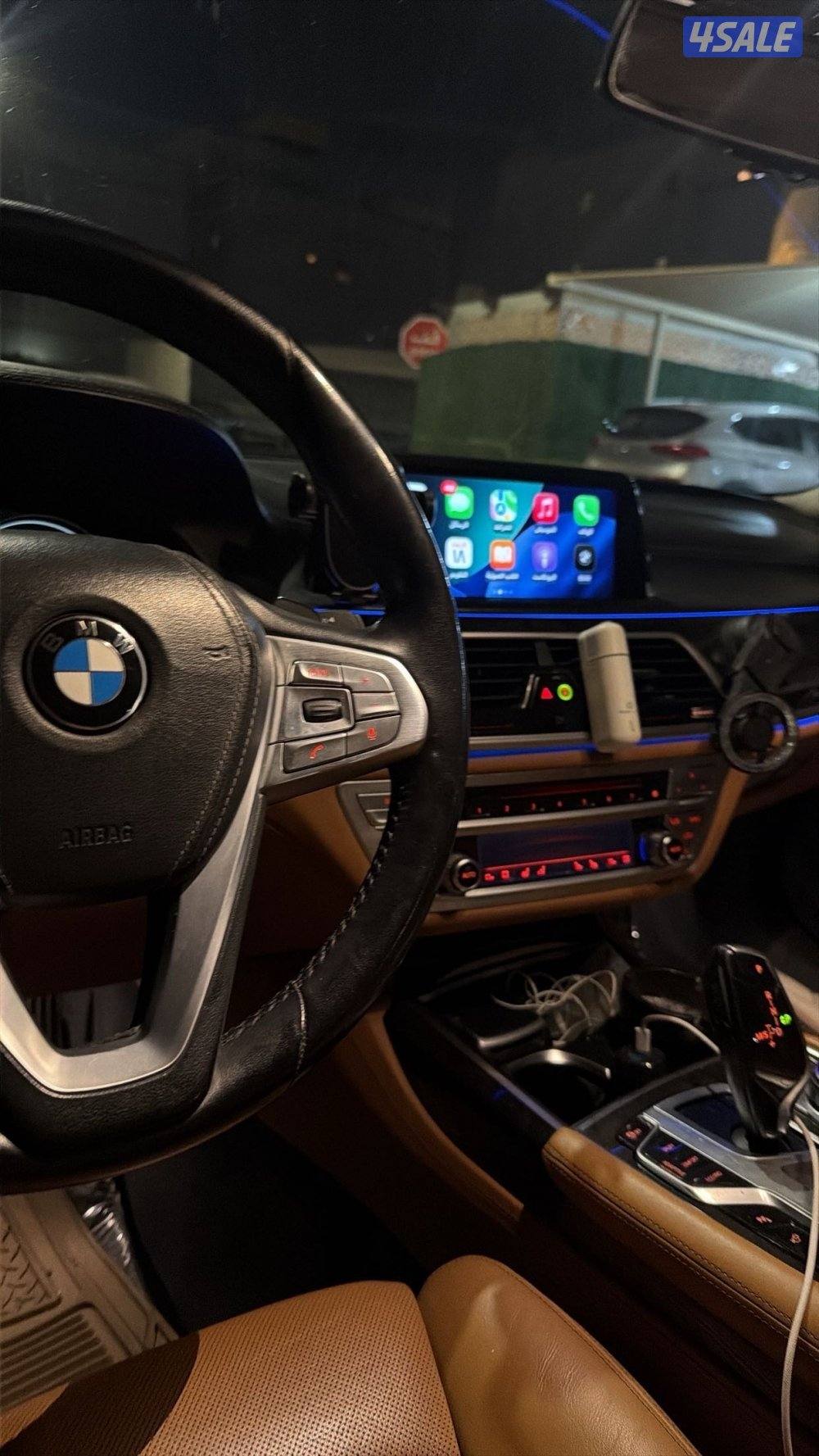 للبيع  بي أم دبليو حجم 750 مديل 2016  ماشي2565