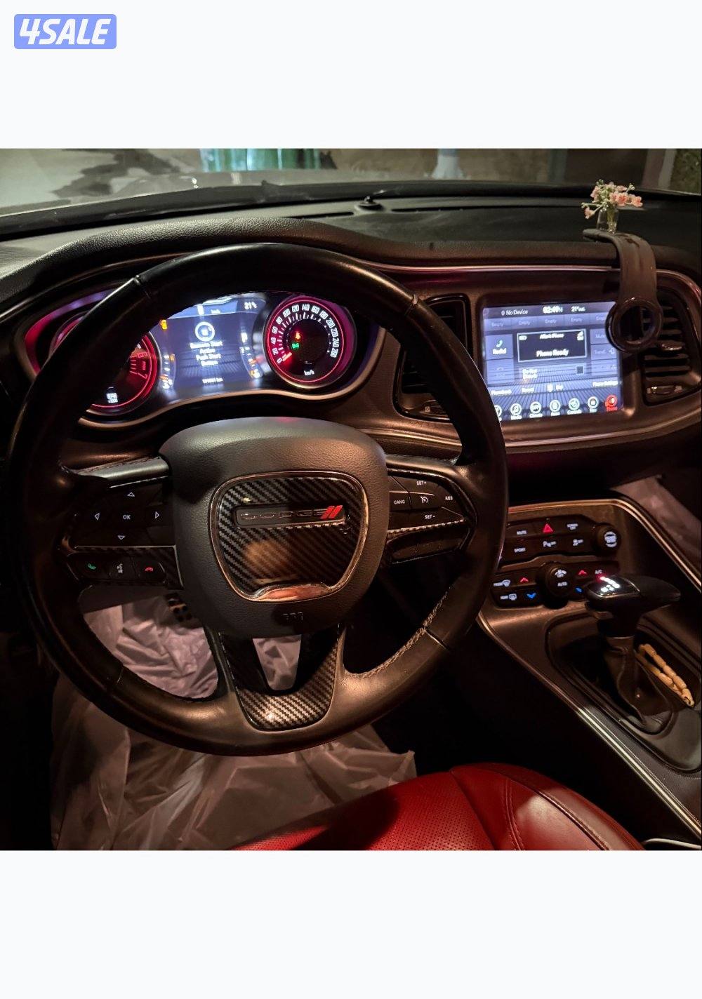 دوج تشالنجر  مع تصريح قزوز من ال وكالة RT Plus 20171