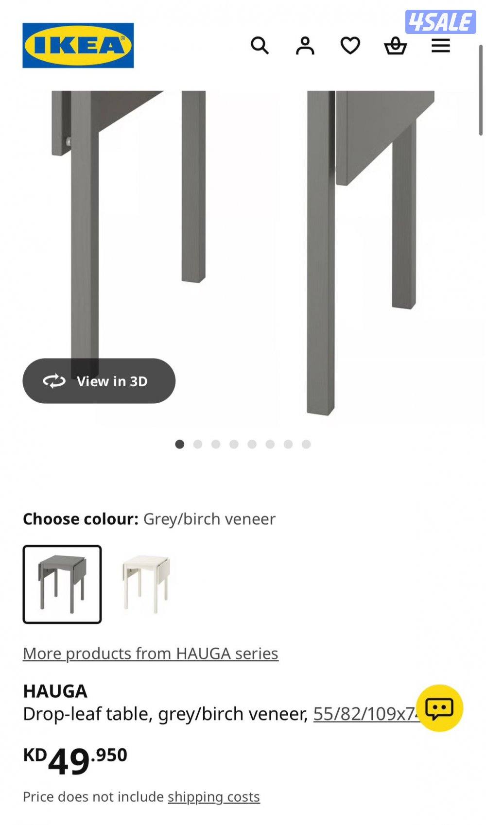 IKEA foldable dinning table3