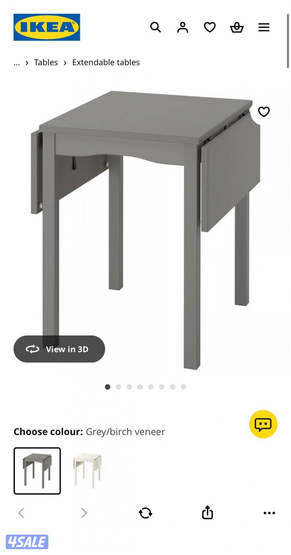 IKEA foldable dinning table4