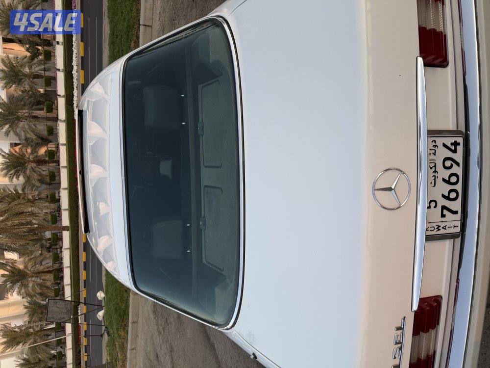 مرسيدس ٥٦٠ بحاله ممتازه صبغ وكاله قطعه  مخزنه فتره طويله2