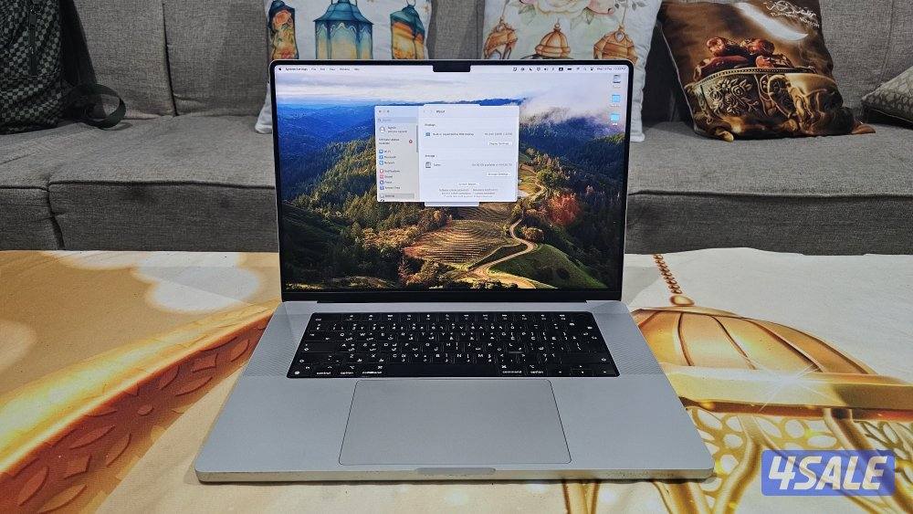 Macbook pro, M1 pro chip, 16 inch, 20210