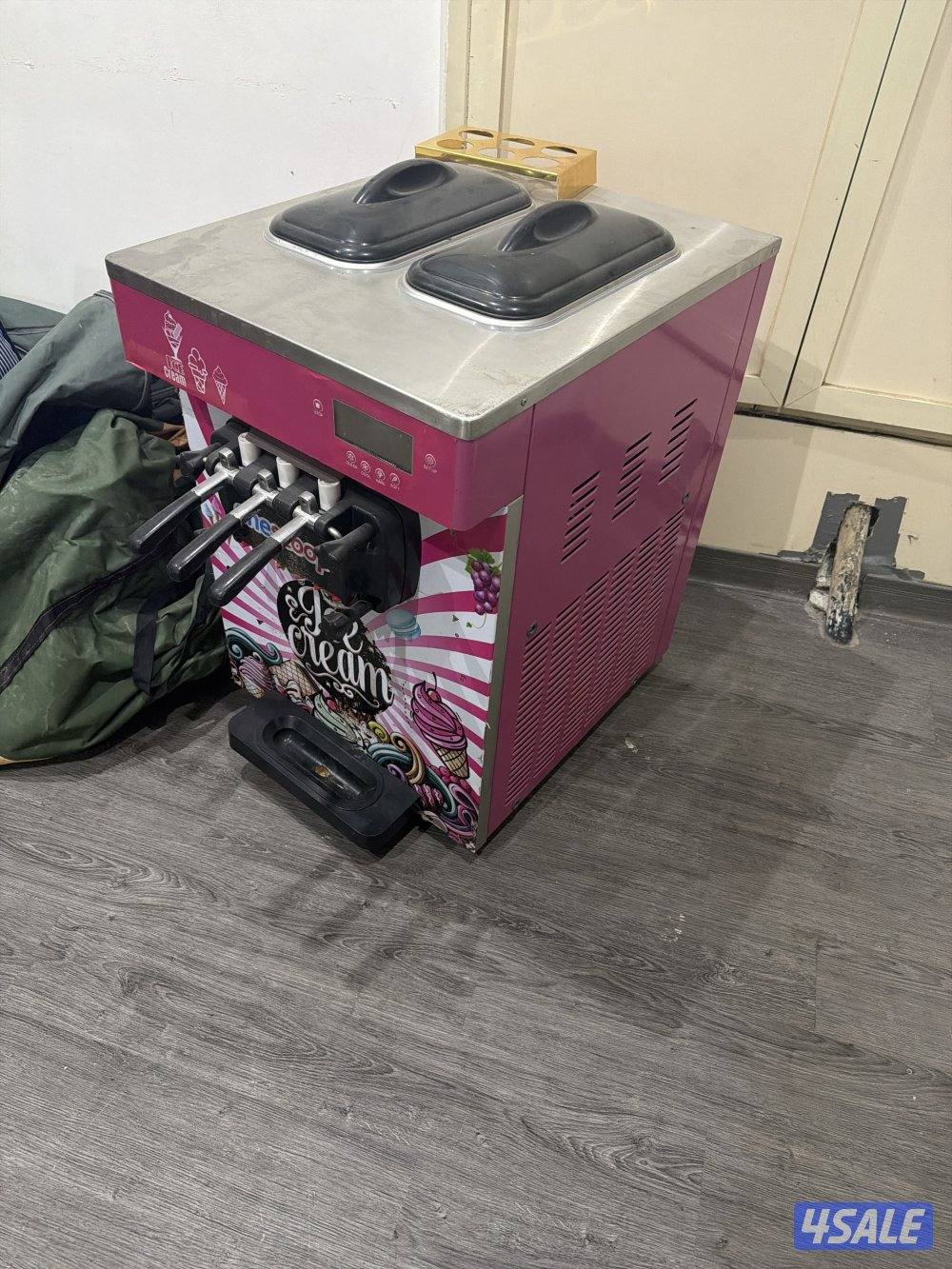 ماكينه ايسكريم جيده شله جديده1