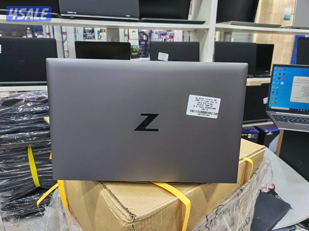 hp ZBook fairy fly G8 Touch screen core i7 11Th Ram 16 Hard ssd جيل ١١5