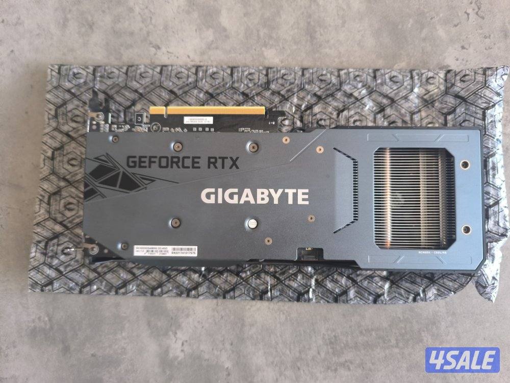 RTX 3050 8GB 3X FANS RGB ON NAME كرت شاشة نظيف جدا1