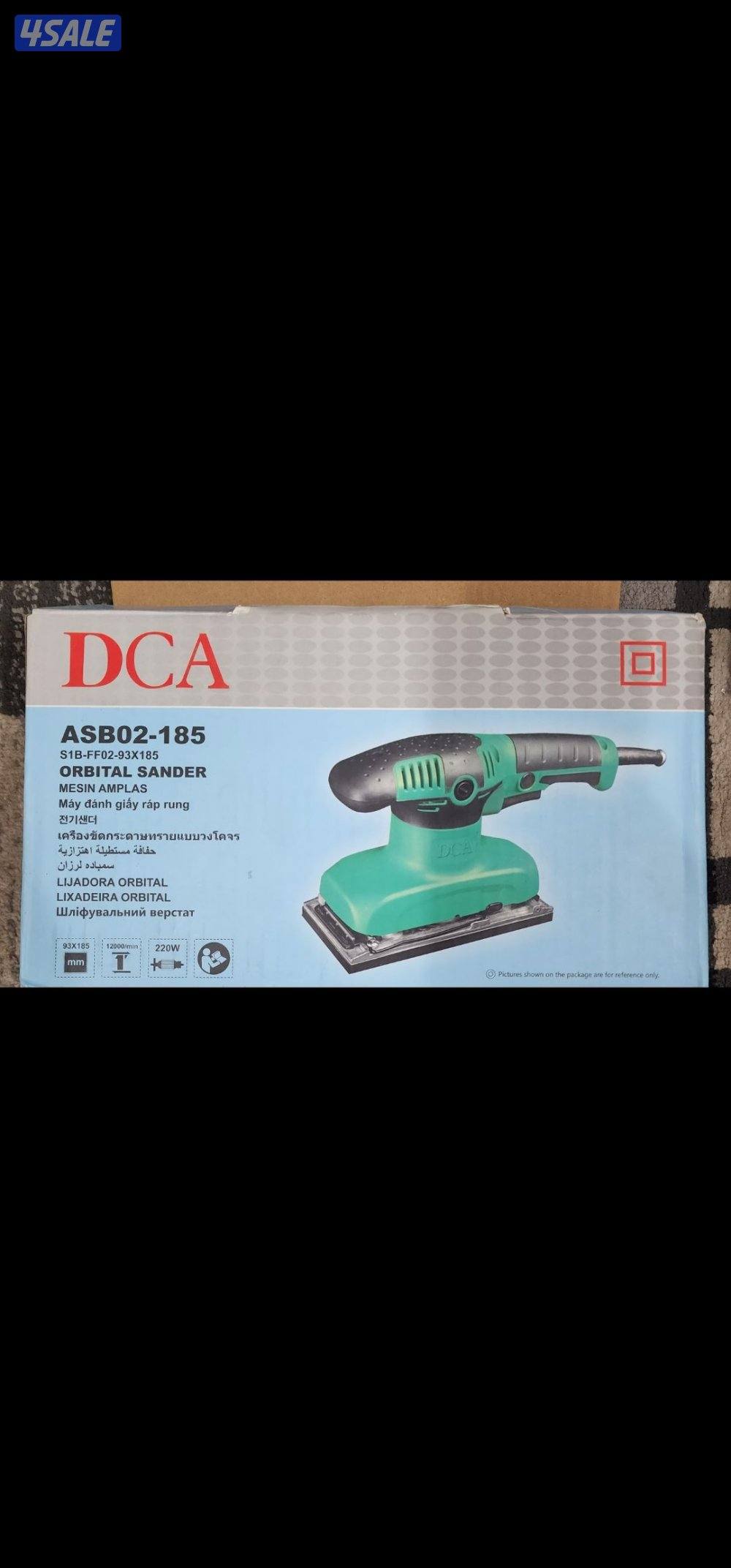 جهاز سنفرة جديد مع اوراق سنفرة ٢٠ دينار0