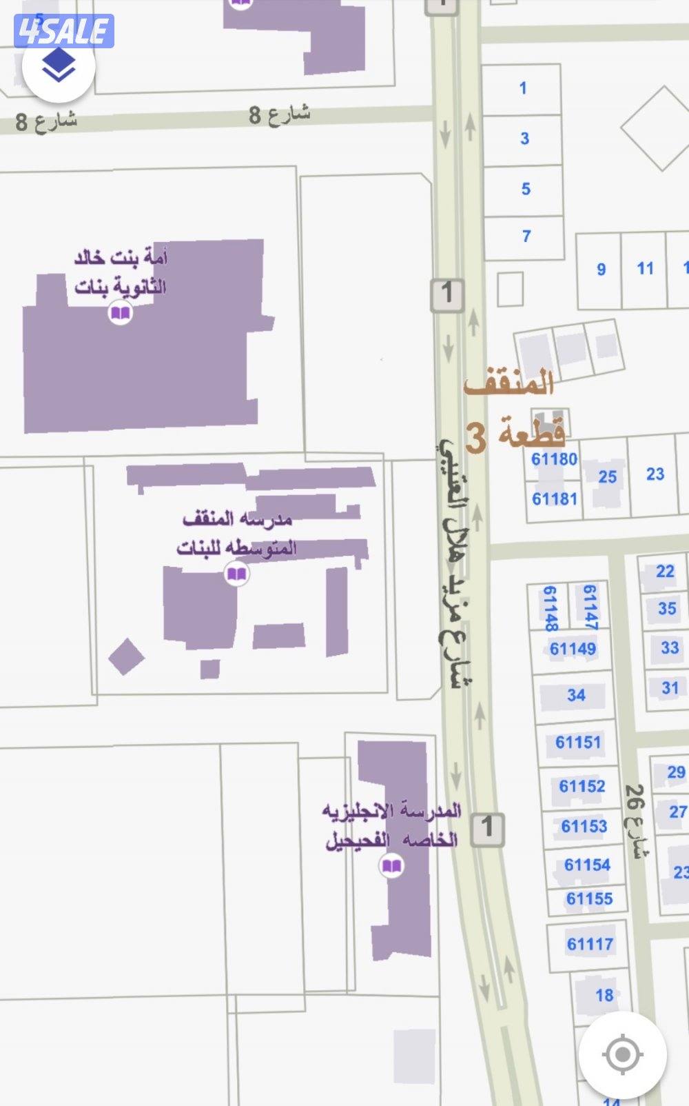 للبيع عمارة استثماري المنقف قطعة 31