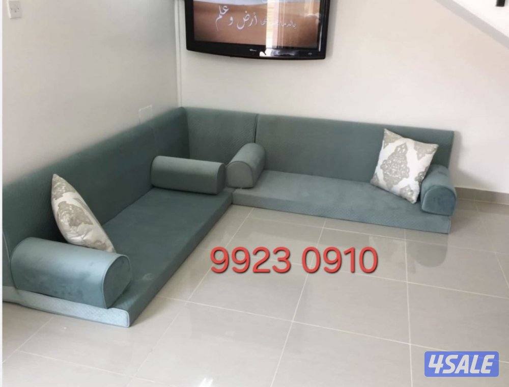 تنجيد وتفصيل مساند وديوانيات وجلسات وكنب وكل الستاير7