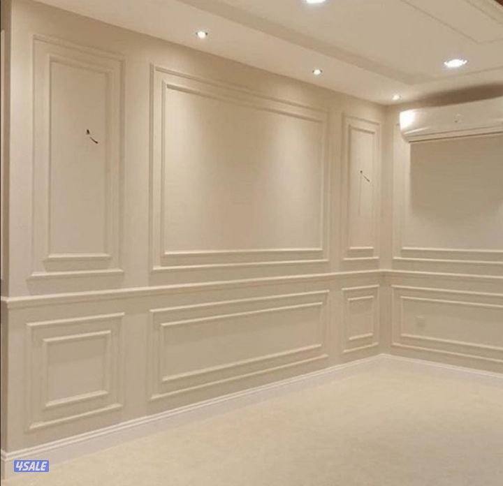 ديكور جبس بورد اسقف قاطع بارتيشن جبس بورد اسمنت بورد اصباغ بديل خشب10