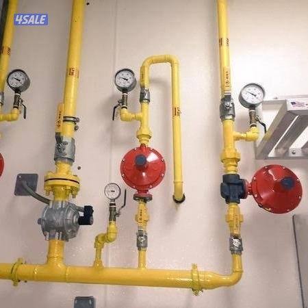 متخصصون في تمديد شبكات الغاز وجهاز كاشف تسريب الغاز1