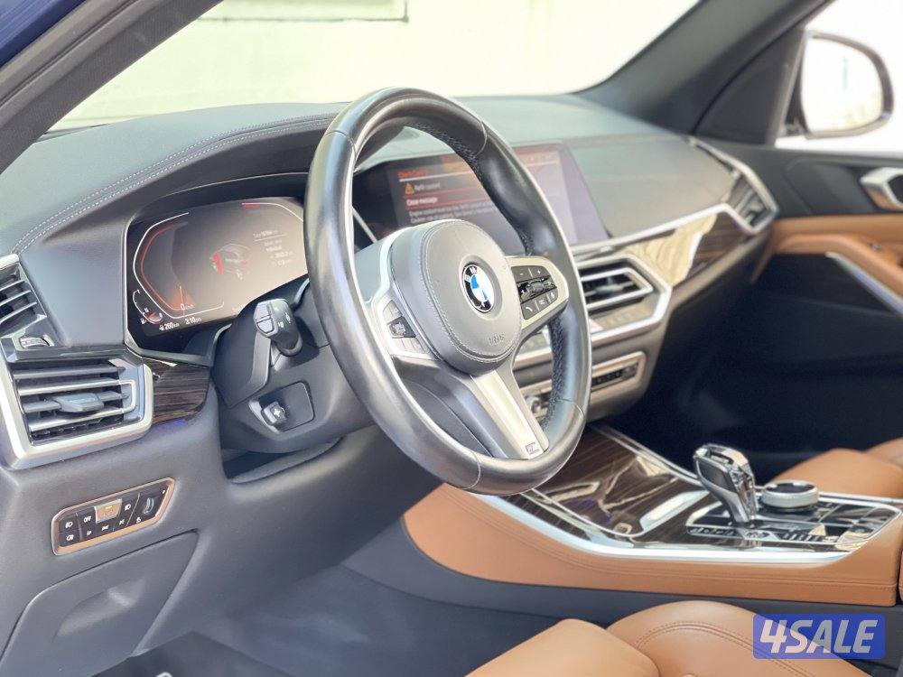 للبيع BMW X5 KIT M موديل 2019 الغانم سيزڤيس وكالة صبغ الوكالة9