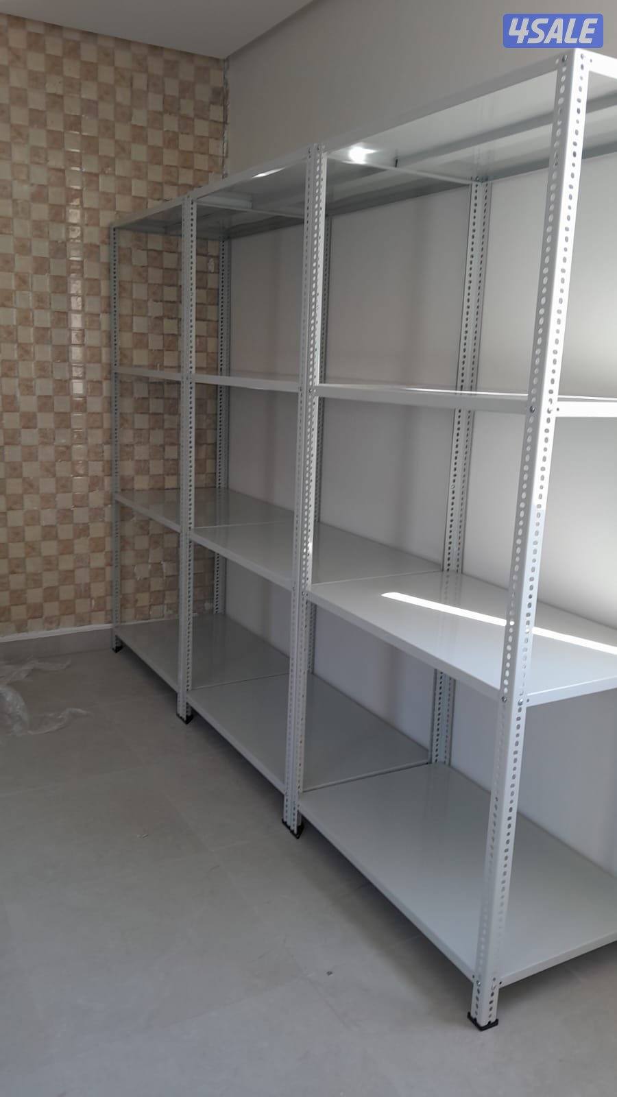 ارفف تخزين واثاث معدني تصنيع محلي جوده عاليه3