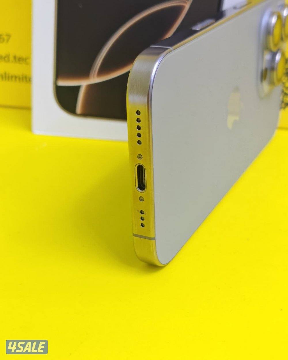 iPhone 16 Pro 256GB Natural – Battery 100% ايفون 16 برو مستعمل كالجديد1