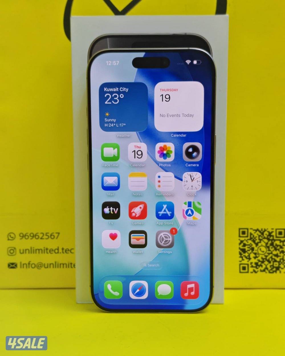 iPhone 16 Pro 256GB Natural – Battery 100% ايفون 16 برو مستعمل كالجديد7