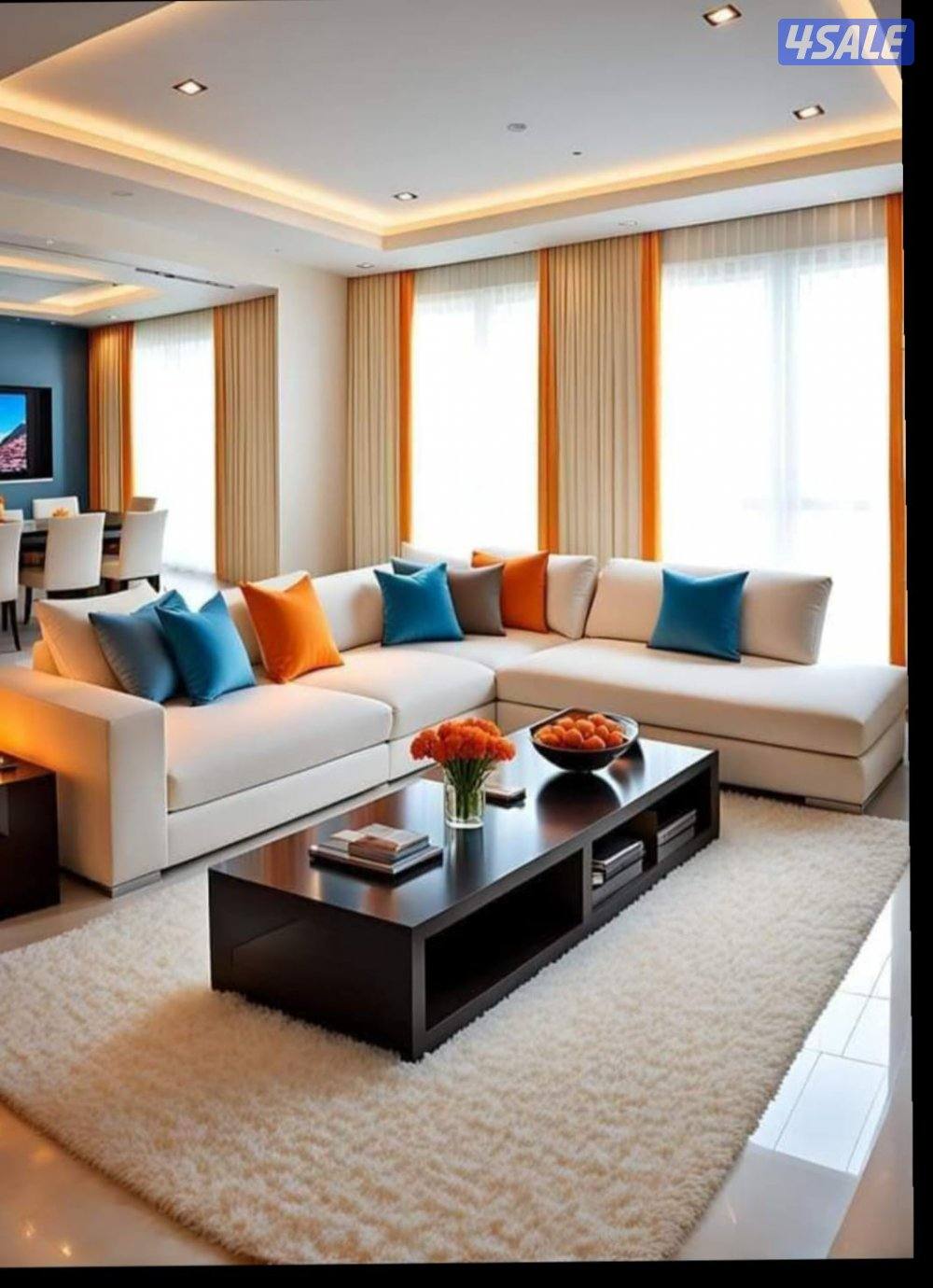 تنجيد وتفصال جميع انواع الستائر1