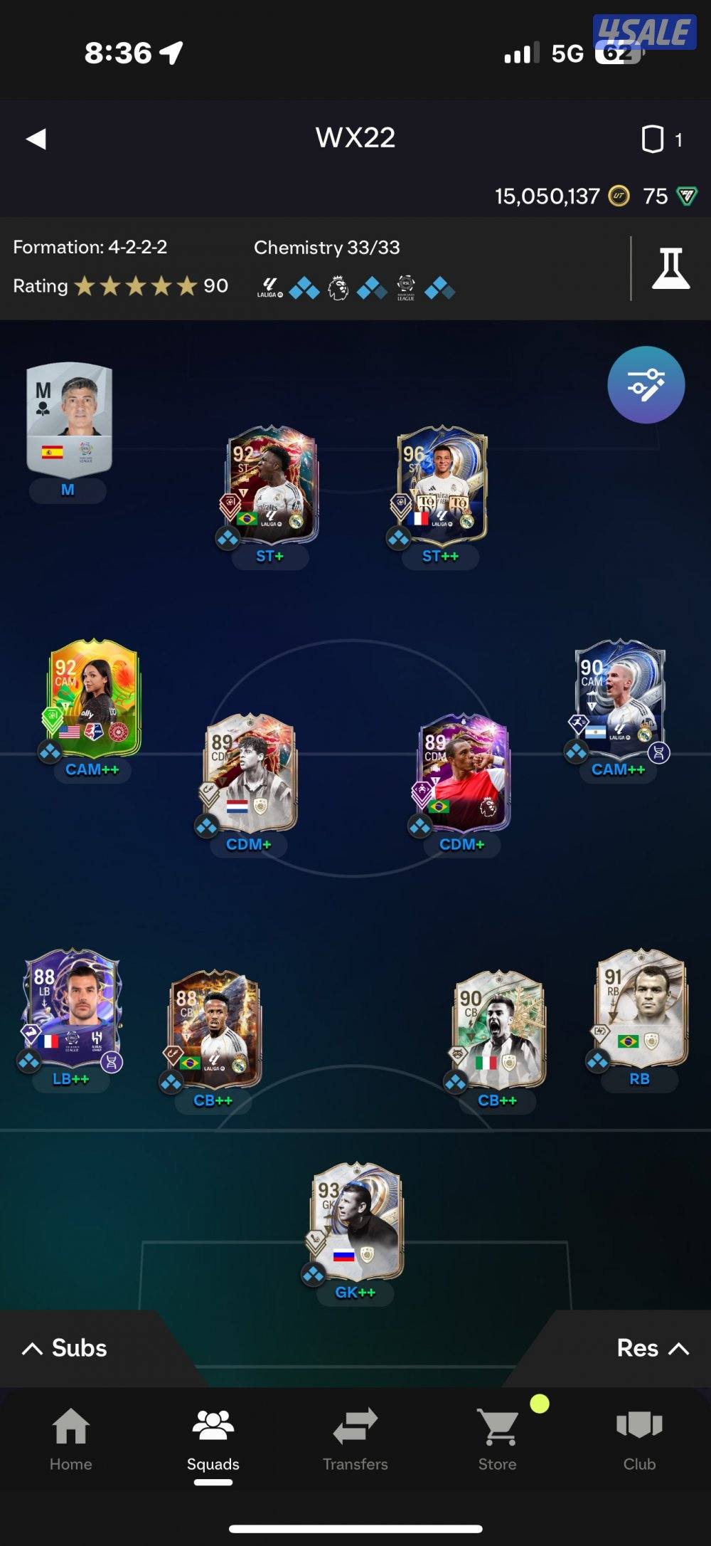 مبابي السنه و 20 مليون كوينز 🔥1