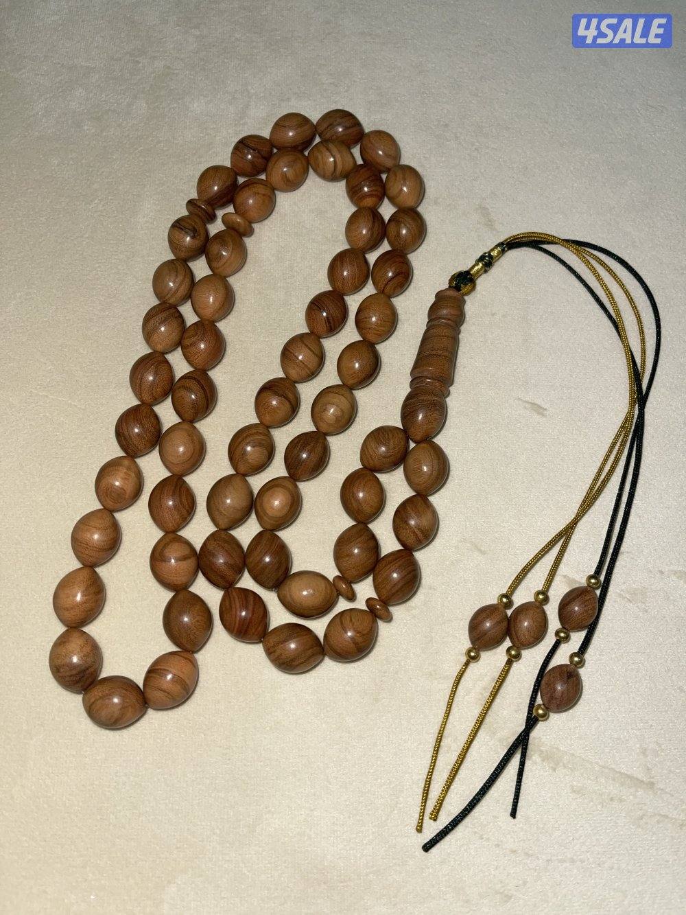 مسباح خشب الزيتون خراطة ورشة العصملية1