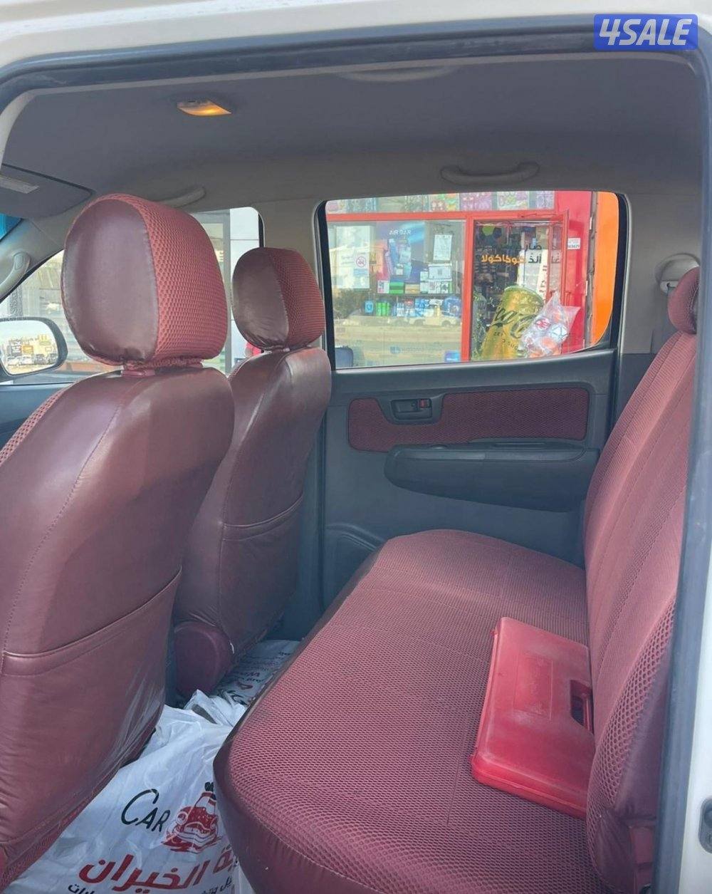 هايلكس ٢٠١٤ دبل جير تماتيك بحاله الوكاله عداد ٩٤ الف3