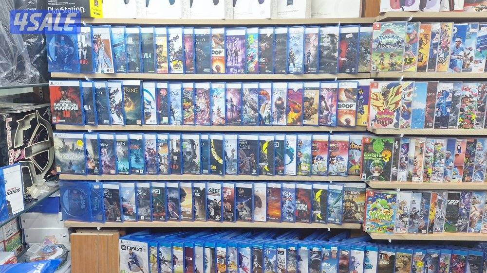 بيع جميع أجهزةps3-4-5جديدومستعمل واكسسواراتها وكروت ستور4