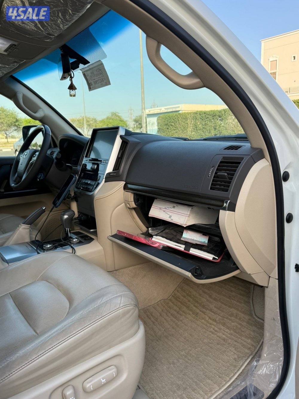 لاند كروز تورينق 2019 جلد الساير بحاله الوكاله عداد 133 الف5