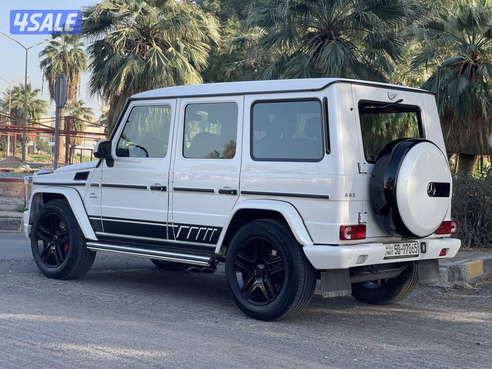 للبيع جي كلاس 2015 ماشي 1655