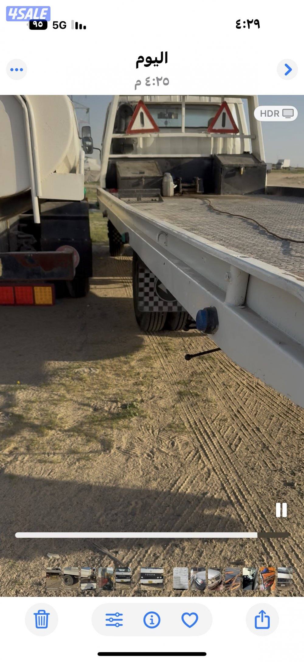 سطحه هيدروليك تويوتا ديزل م٩٢ تامين سنه محركات وشاصي  والهيدروليك نظيف3