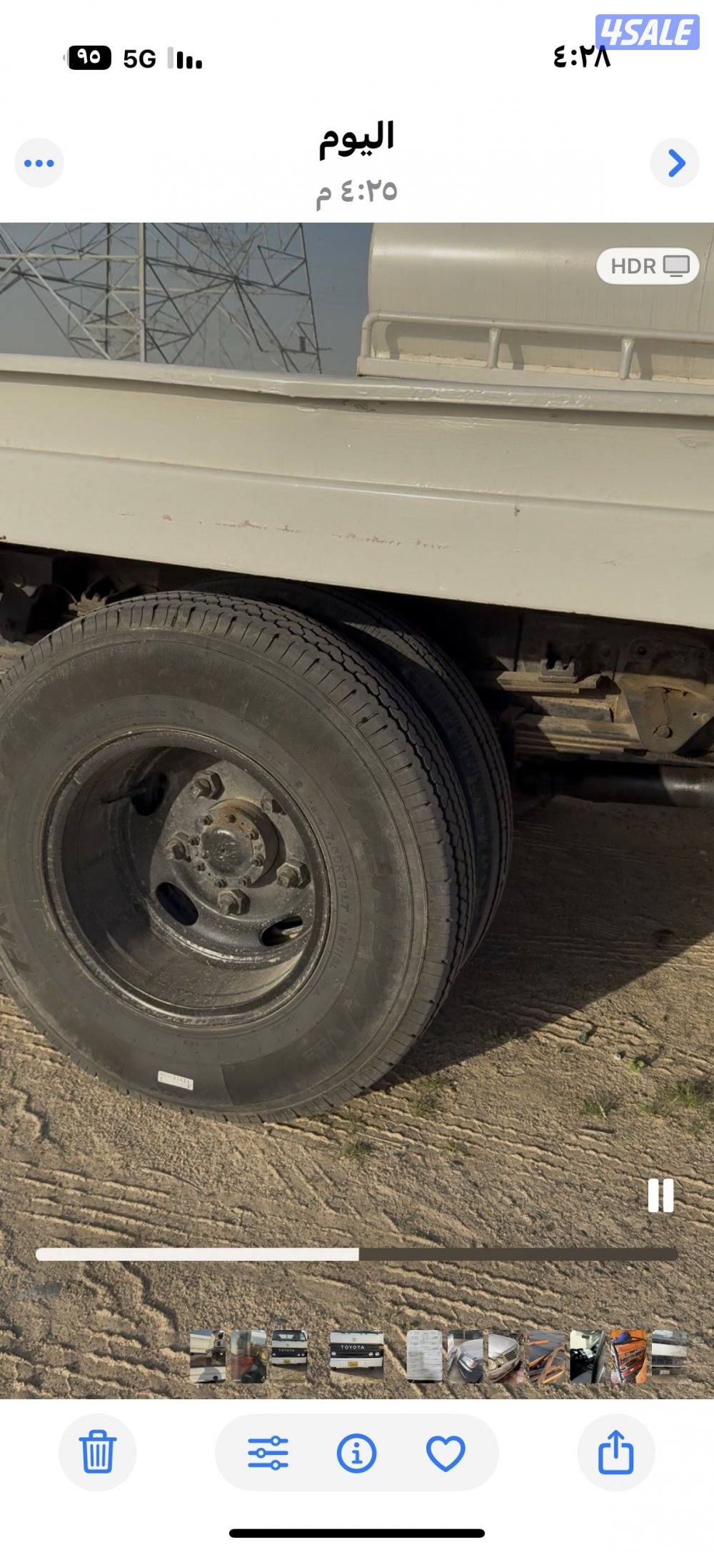 سطحه هيدروليك تويوتا ديزل م٩٢ تامين سنه محركات وشاصي  والهيدروليك نظيف4