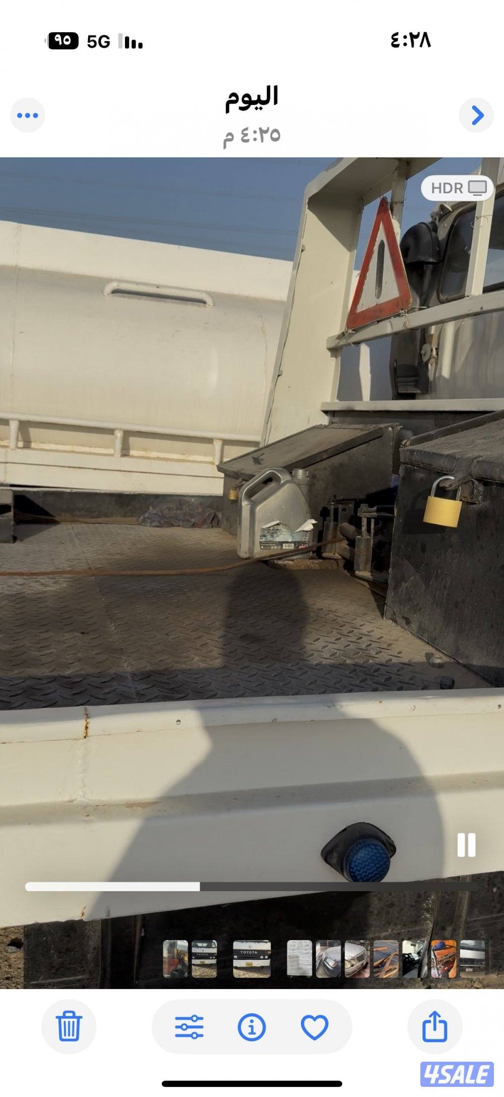 سطحه هيدروليك تويوتا ديزل م٩٢ تامين سنه محركات وشاصي  والهيدروليك نظيف5