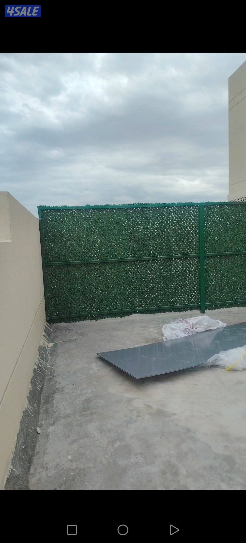 بيع وتركيب الثيل الصناعي والطبيعي وشبكات الري والسياج التركي4