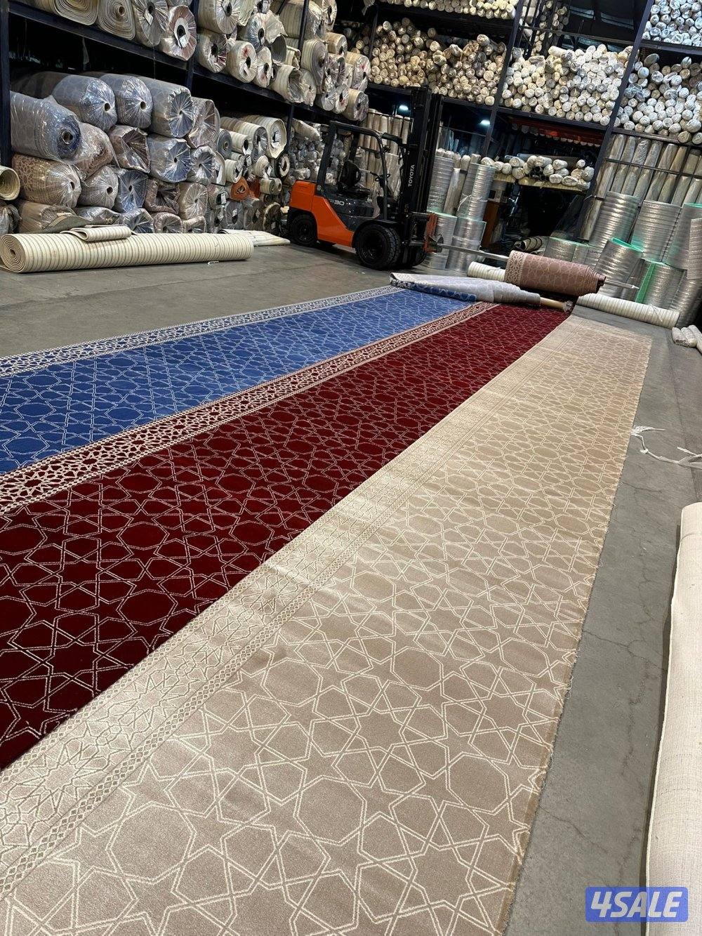 زل موكيت سجاد ثيل صناعي سجاد قص2