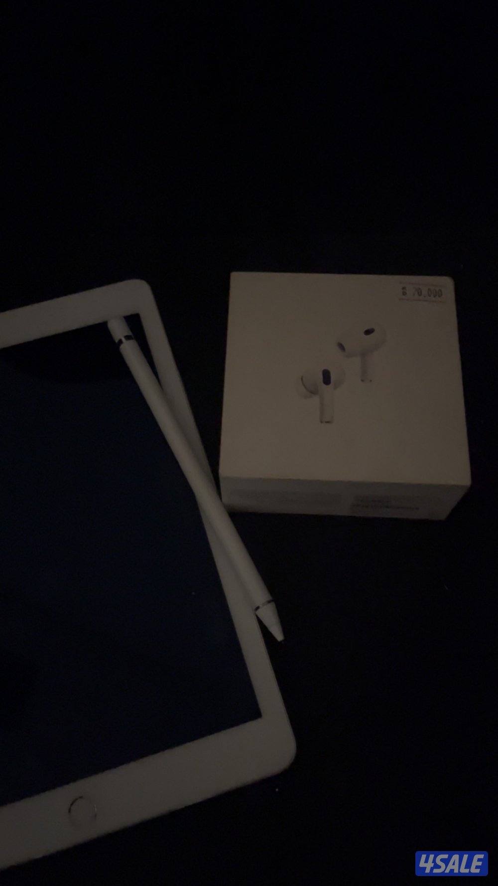 ايباد وايربودز برو 2 بالكرتون0