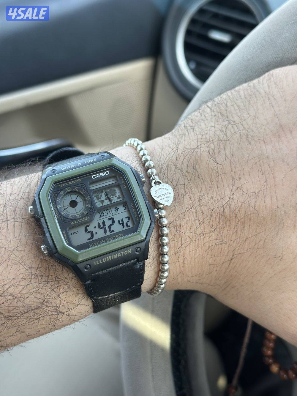 للبيع كاسيو توقيت عالمي0